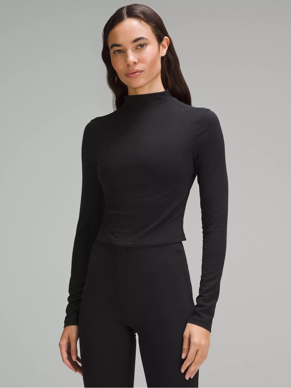 Women’s Lululemon All Aligned Mock Neck Long Sleeve size 6